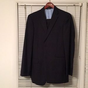 Tommy Hilfiger navy blue pinstripe sit